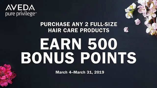 Earn 500 Bonus Points March 4-March 31