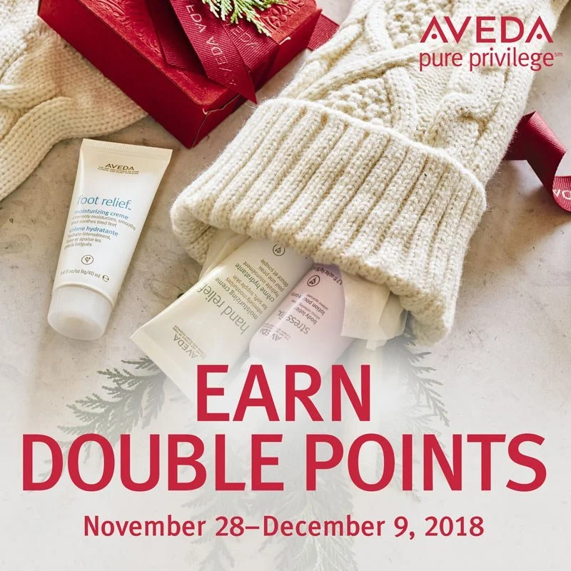 Earn Double Points November 28 – December 9