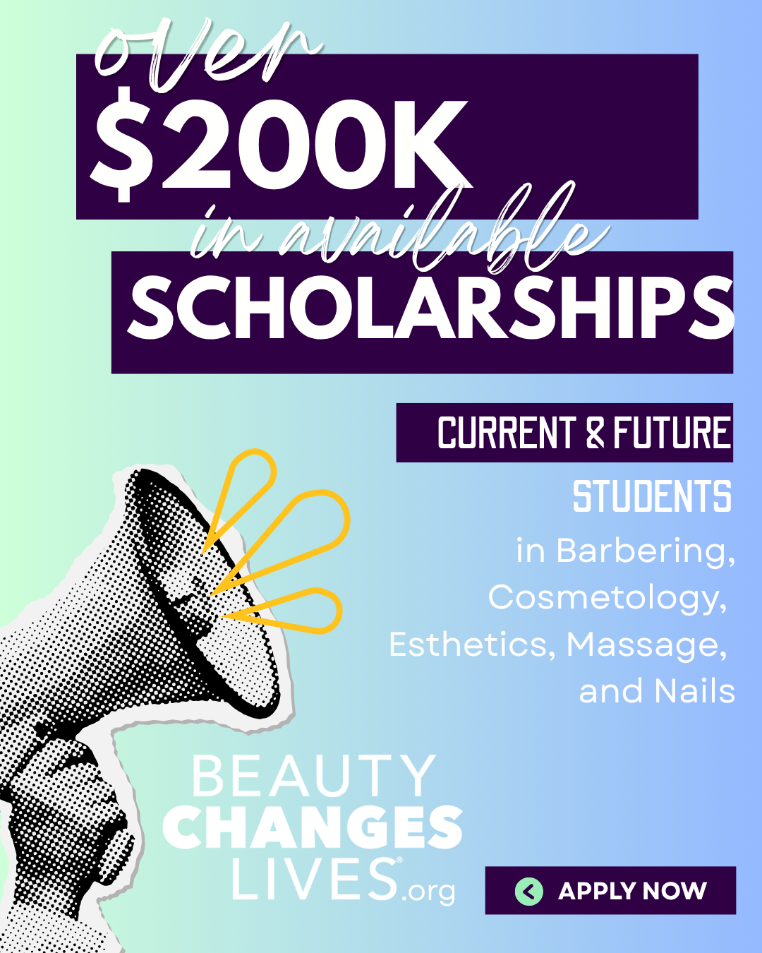 Your Future in Beauty Starts Here: Over $200,000 in Scholarship Opportunities