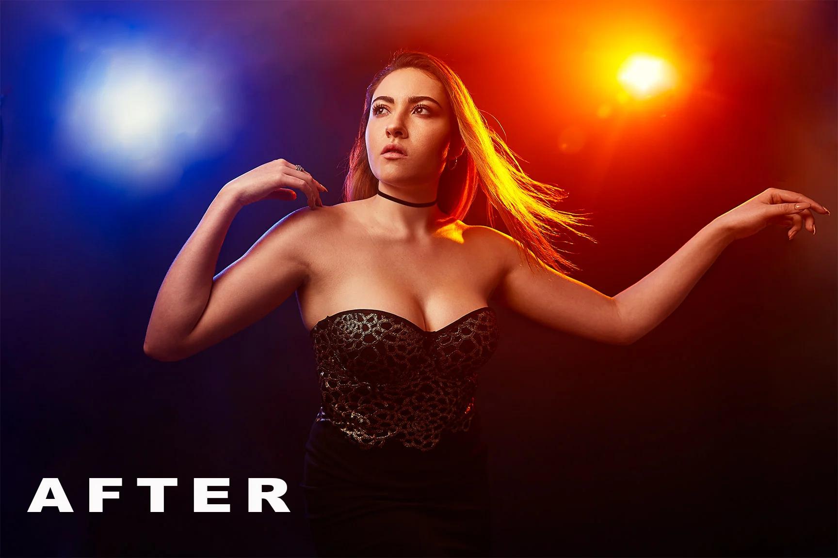 Retouching Color Portrait Using Photoshop