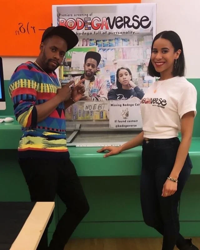 Moments of hard work that went into #Bodegaverse! If you missed &quot;Welcome to Bodegaverse&quot;, don't sweat it! Subscribe to our Youtube channel for updates on the online release coming soon! LINK IN THE BIO!