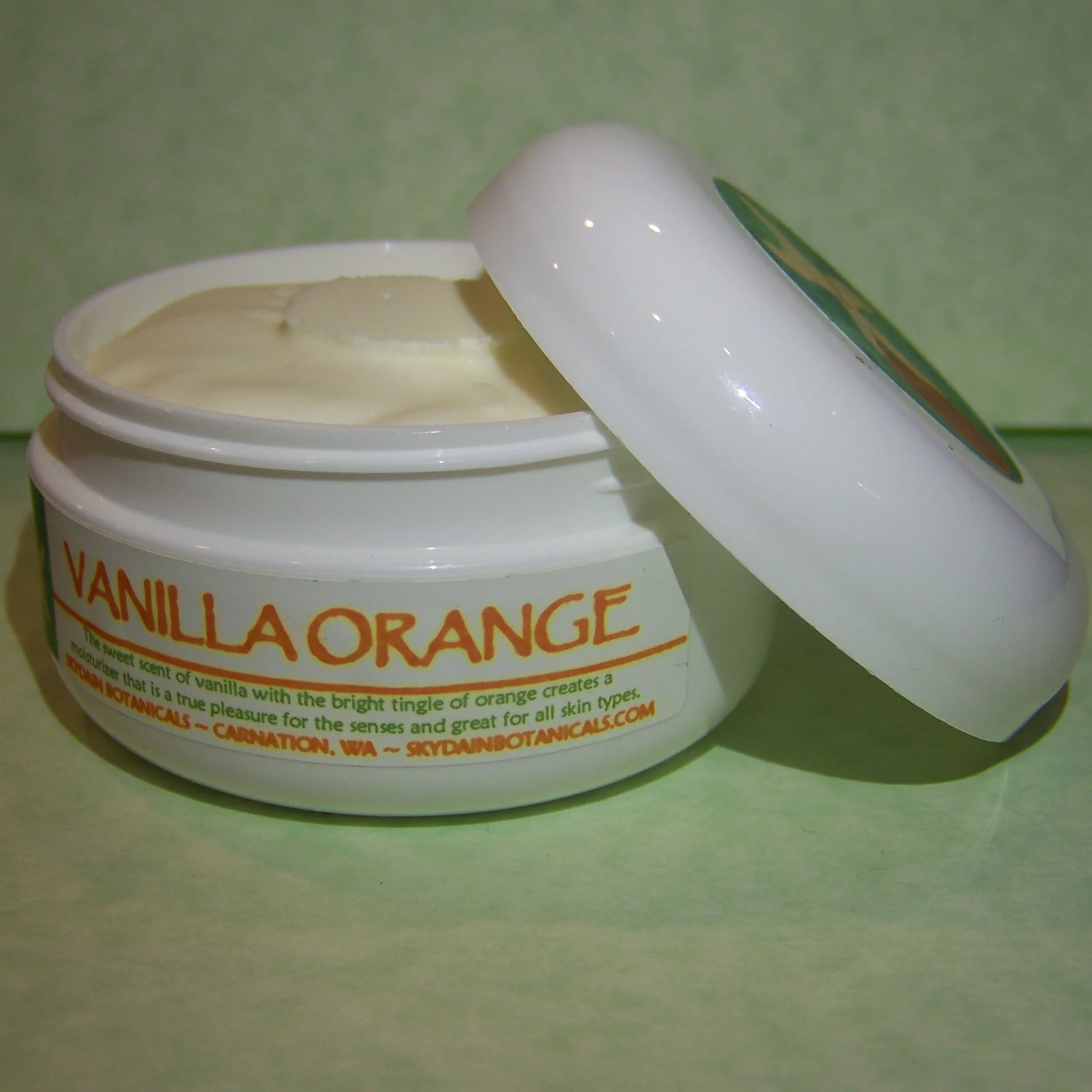 vanilla face cream