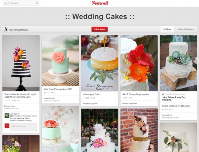 Photo via Wedding Cake Creations