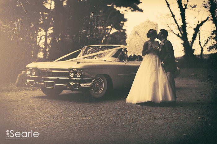 Cadillac Vintage Wedding