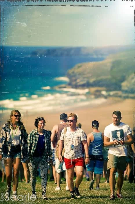 Walking up to Boardmasters