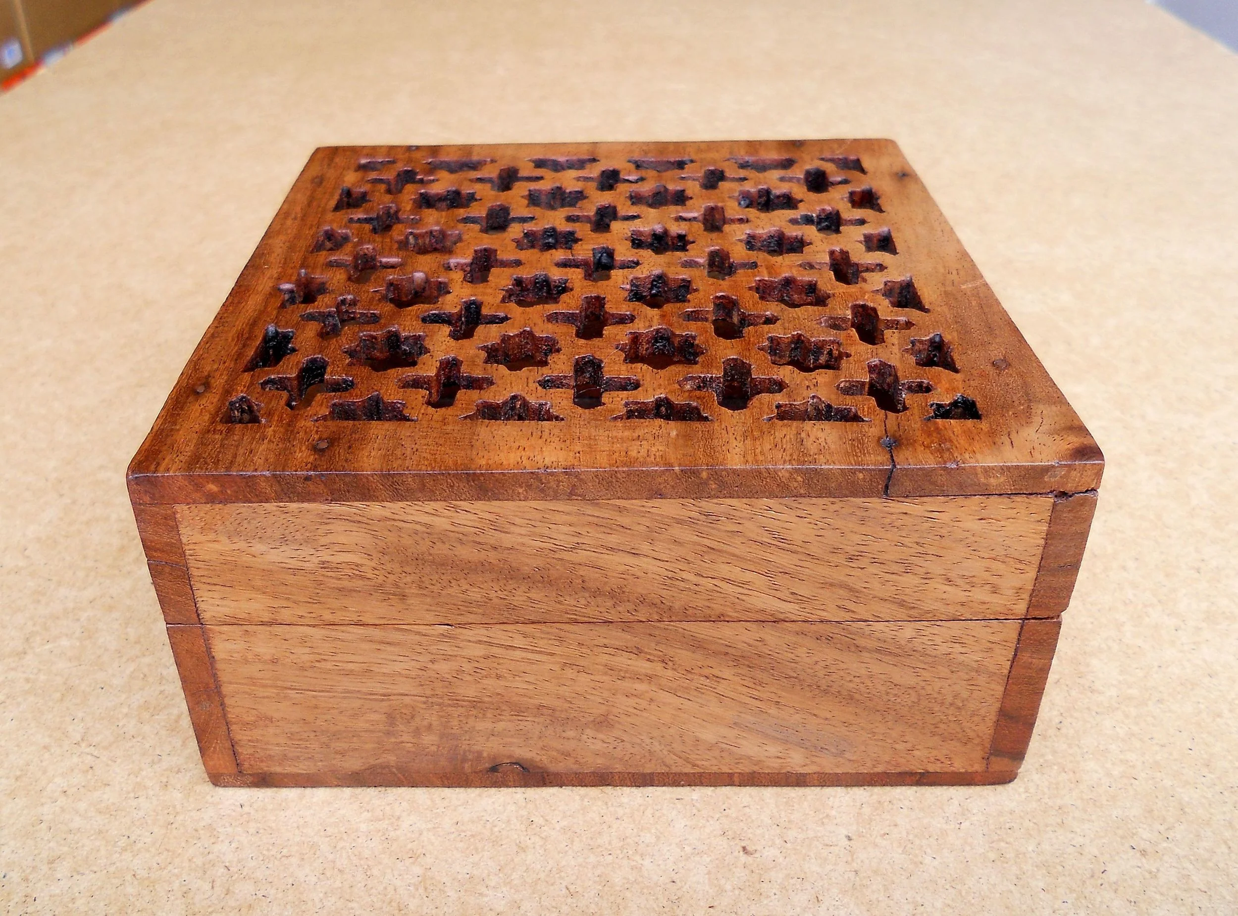 The results of a very satisfying mini furniture restoration project