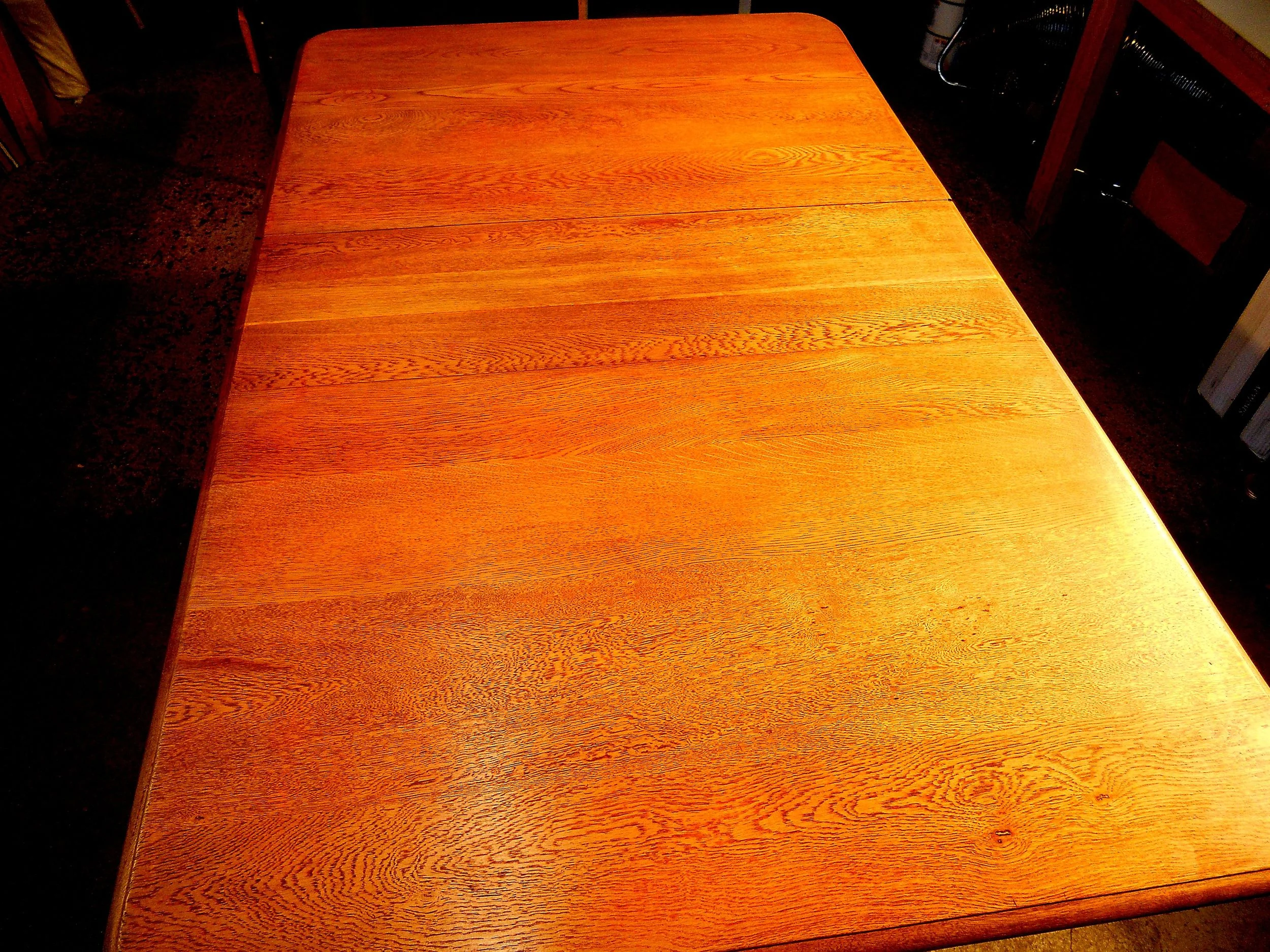 The finished surface