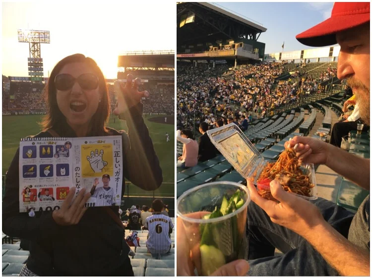Nailing the perfect Tiger Claw takes time and dedication // standard baseball food: noodles and spiced cucumbers 