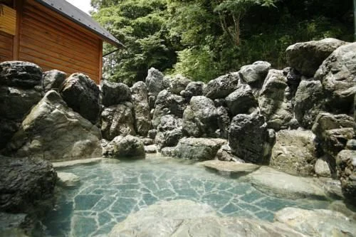 Onsen! This photo is stolen from their website because I'm not about to be that super creepy girl that brings a camera into a potentially nude-body-filled area. Even I have limits.