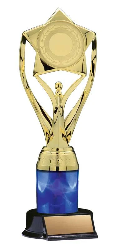 Rising Star Harmony Custom Trophy- 2 colors, 3 Sizes (Includes Engraving)