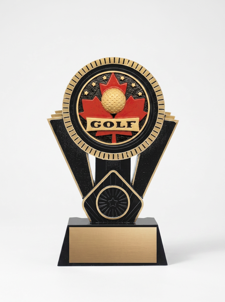 Resin Patriot Series Golf Trophy- 4 Sizes (Includes Engraving)