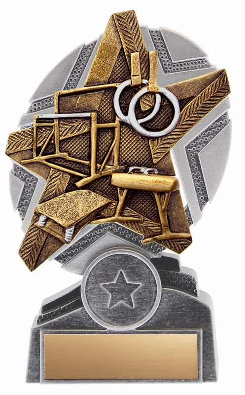 ProStar Series Gymnastics Award-3 Sizes (Includes Engraving)