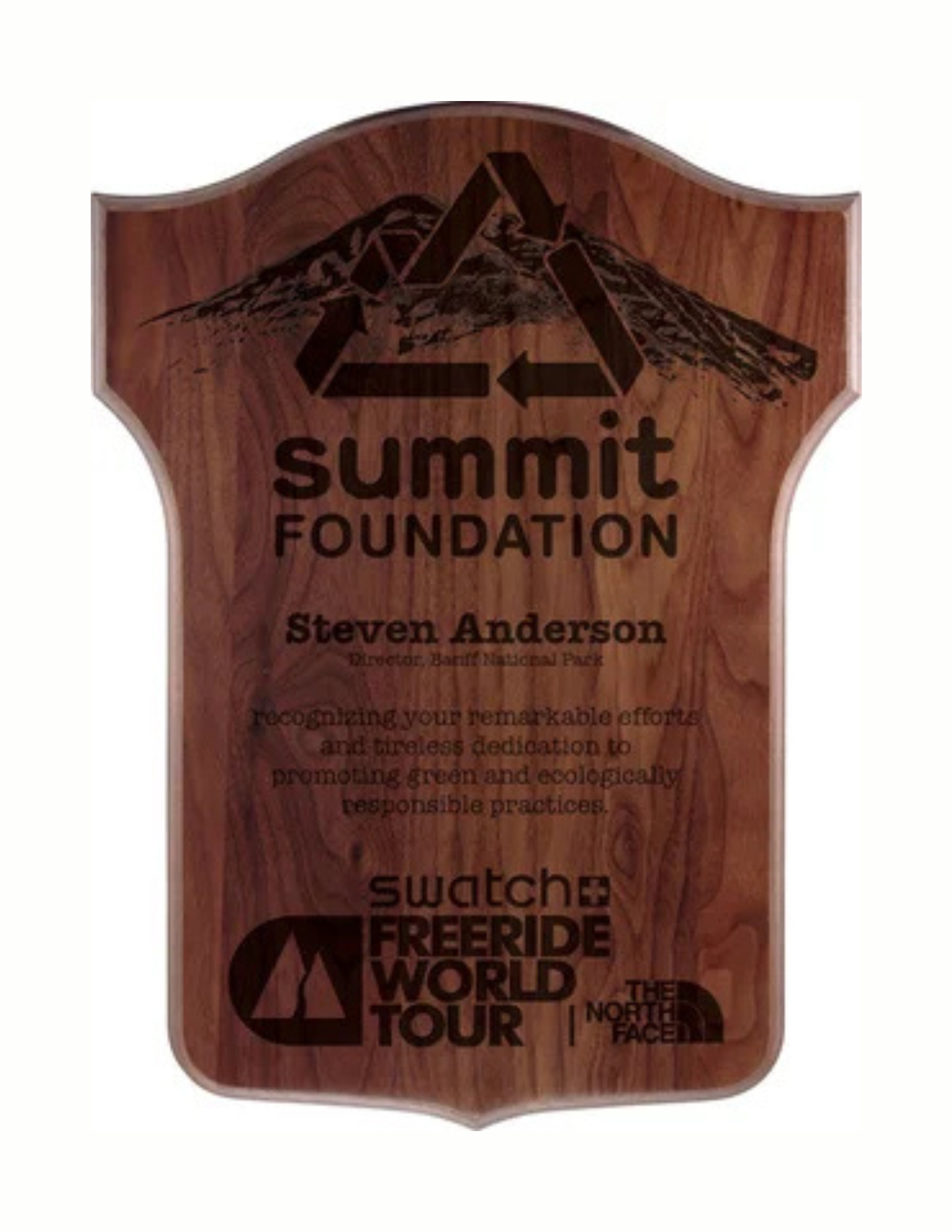 Thomas Shield Plaque 12" x 15" (2 Custom Options)