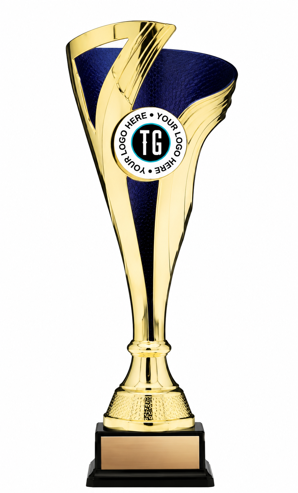 Twisted Harmony Custom Trophy- 2 colors, 3 Sizes (Includes Engraving)