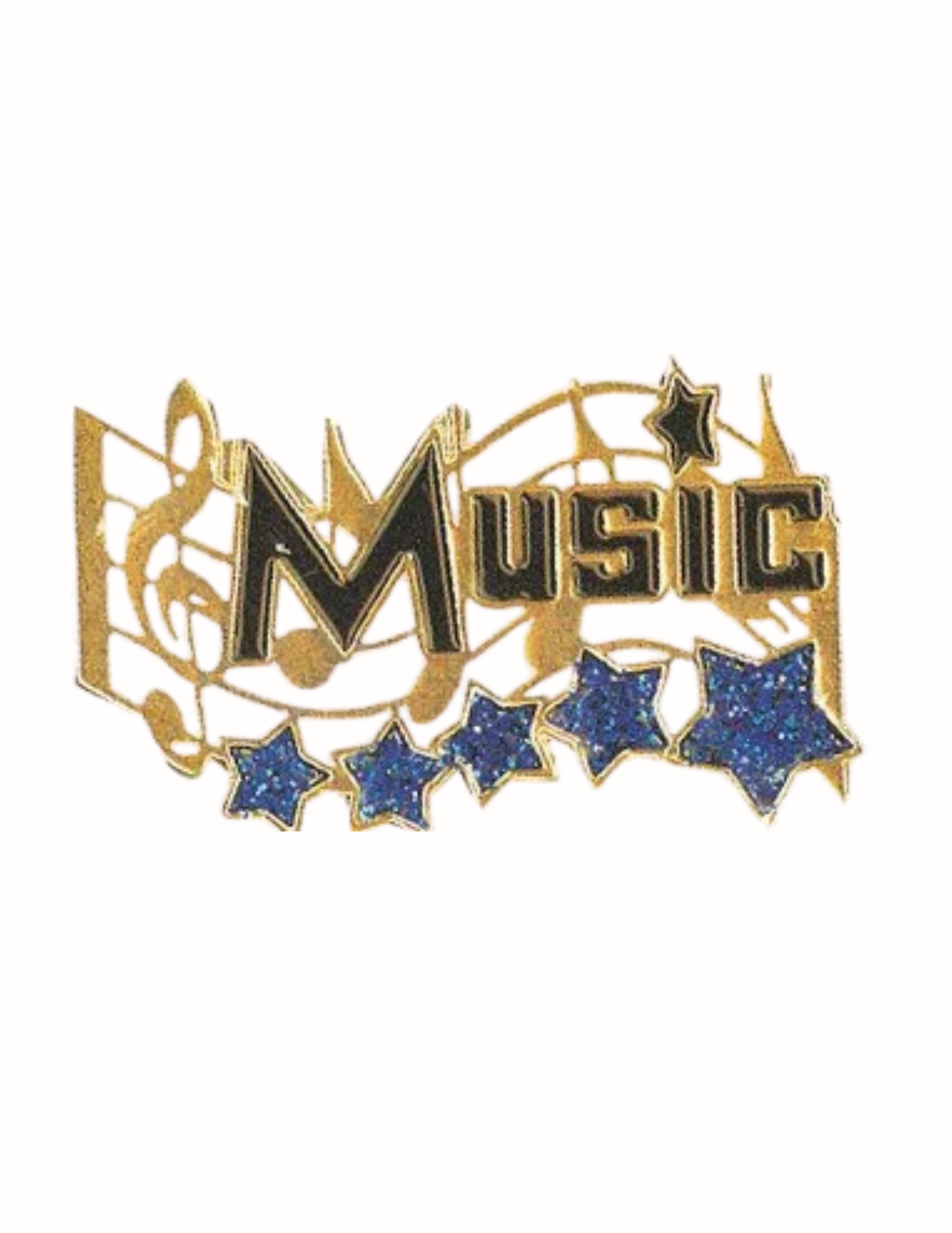 Music Award Pin