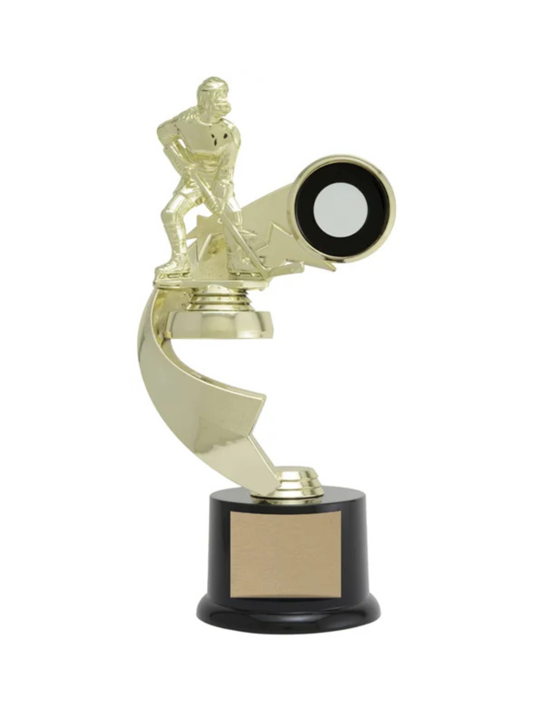 Ribbon Star Hockey Trophy Female 11" (Include Engraving)