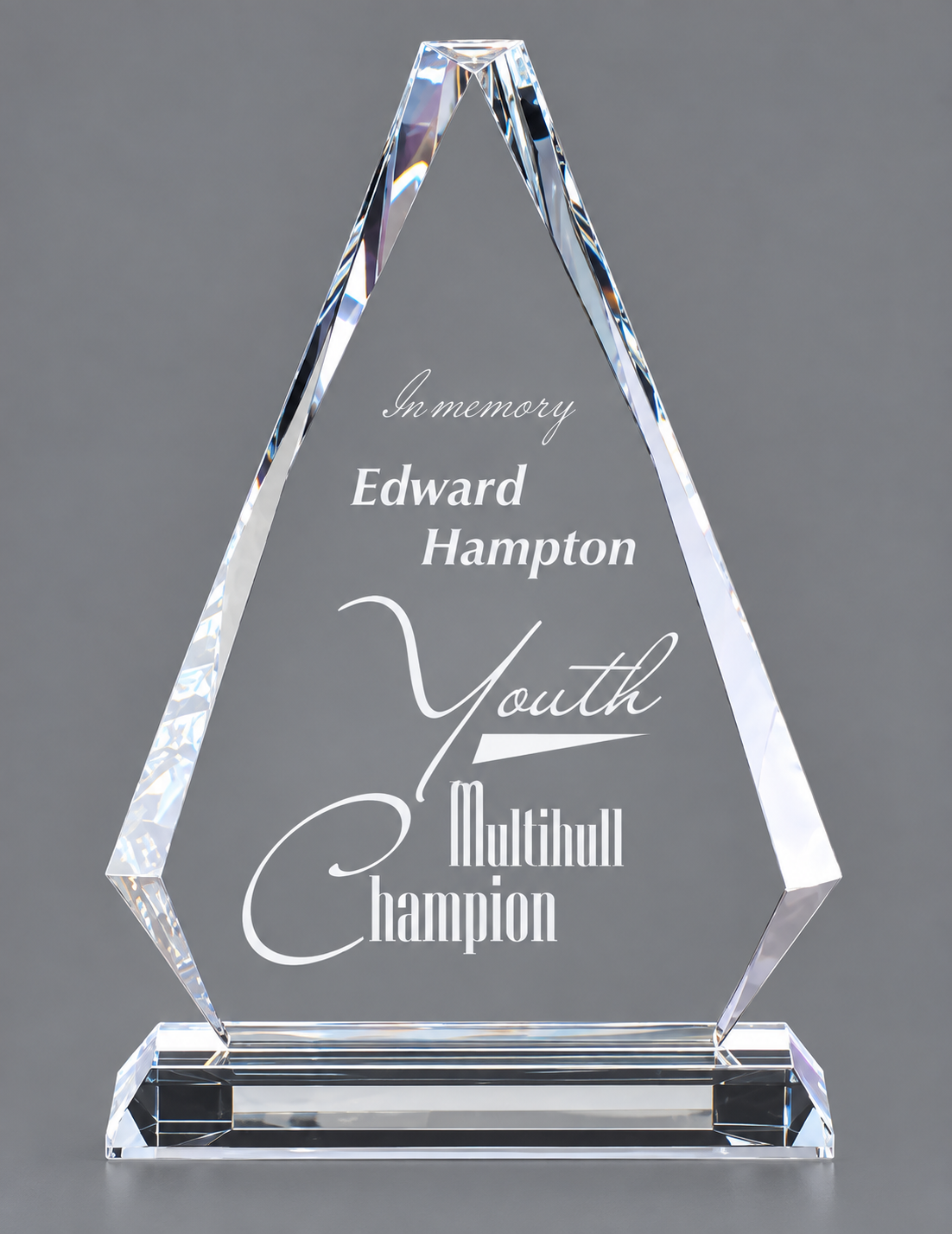 Diamond Head Crystal Award