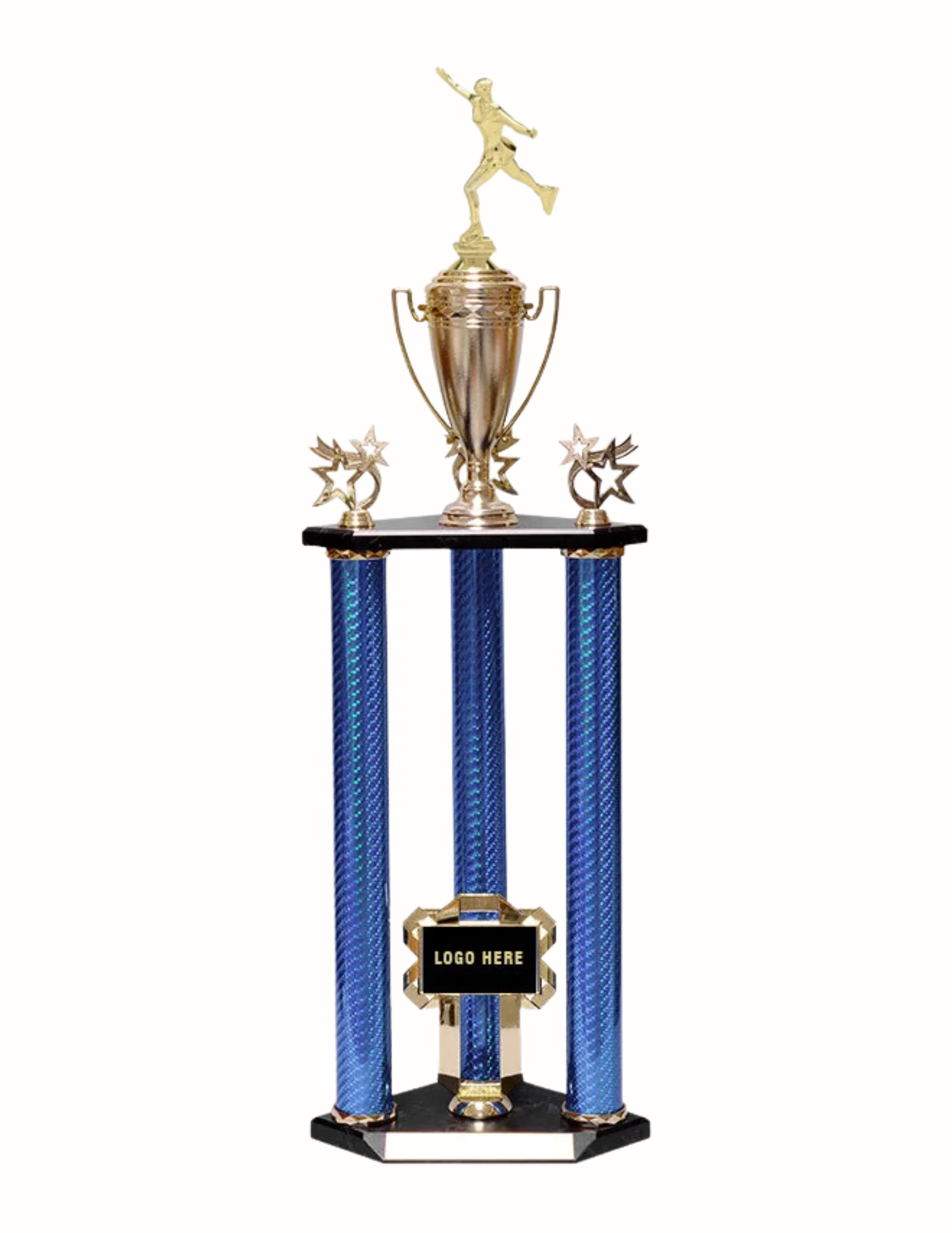 Large Figure Skating Trophy  28" (Includes Engraving)