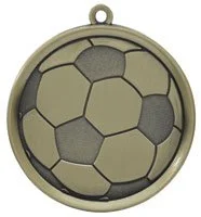 Soccer Mega Medal 2.25" (Includes Ribbon)