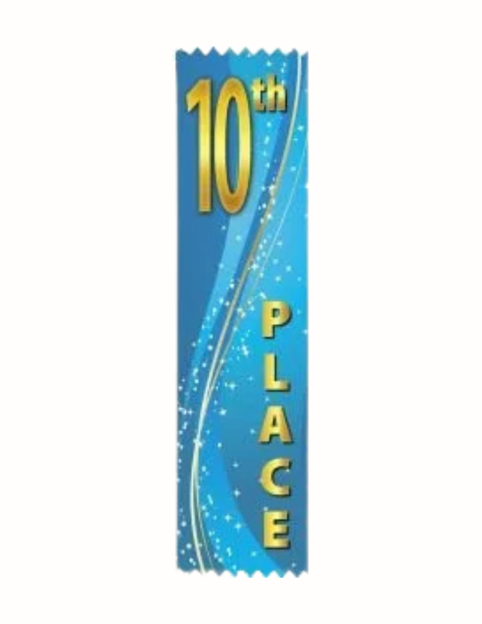 Dazzle 10th place ribbon