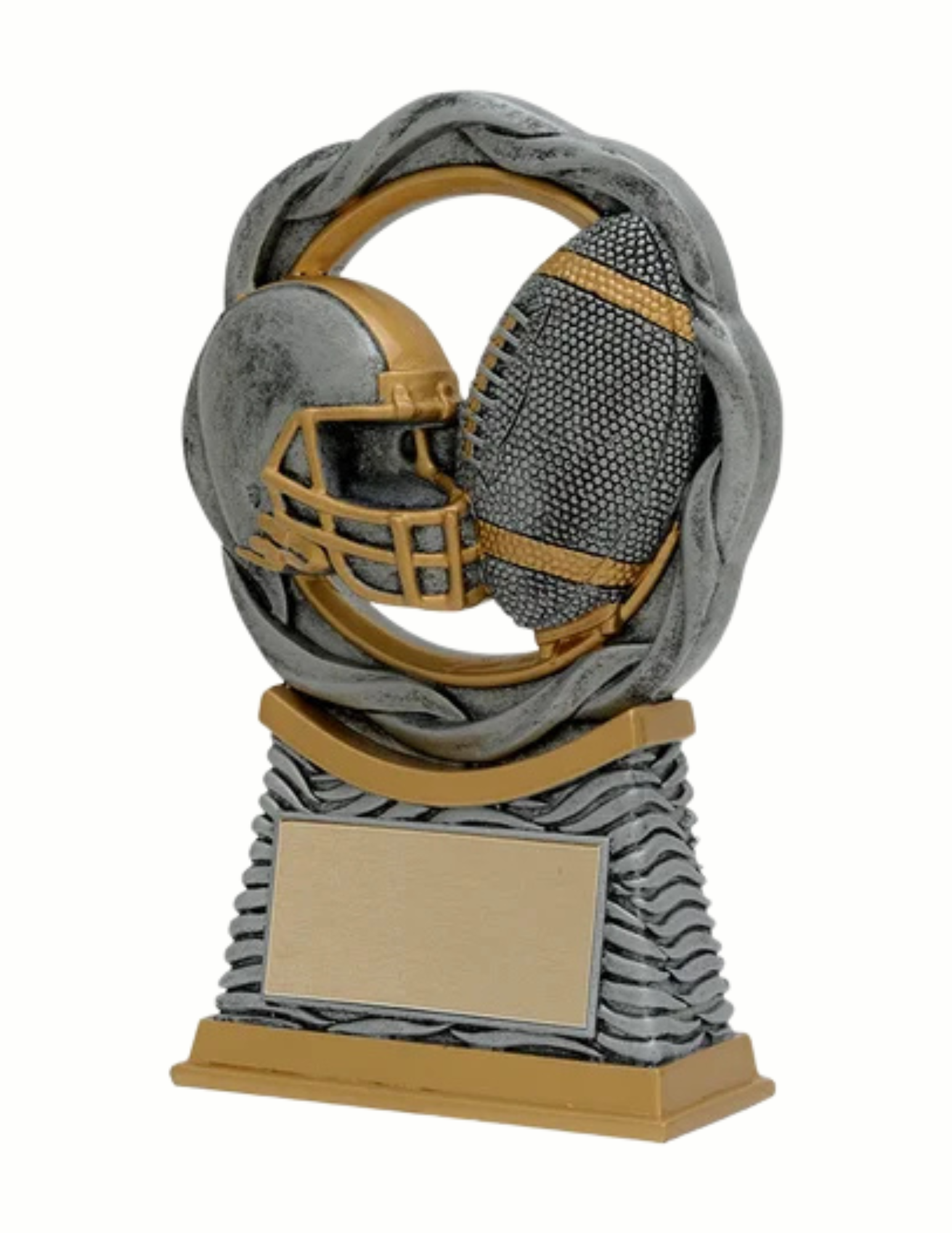 Fusion Football Trophy- 2 Sizes (Includes Engraving)