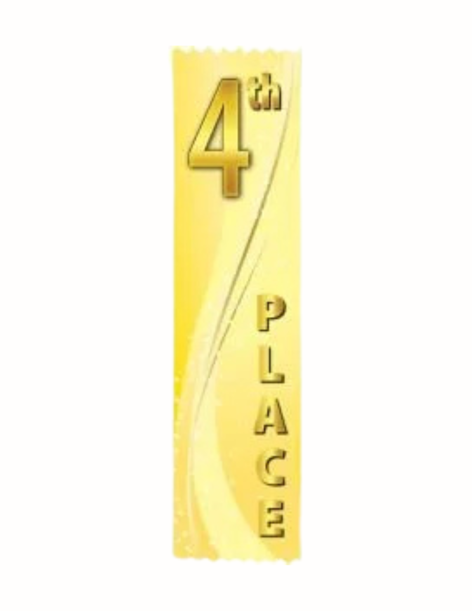 Dazzle 4th place ribbon