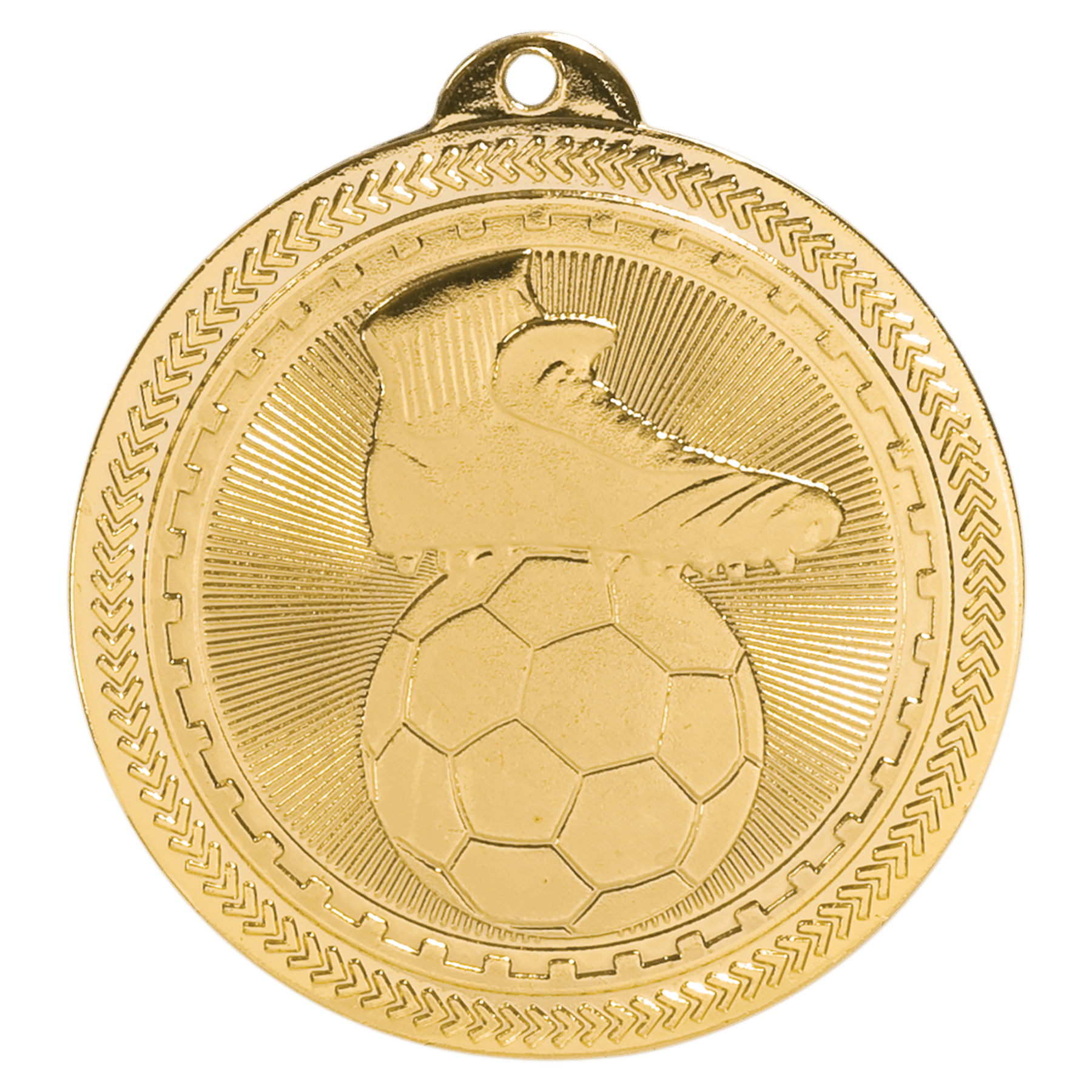 Soccer BriteLazer Medal 2" (Includes Ribbon)