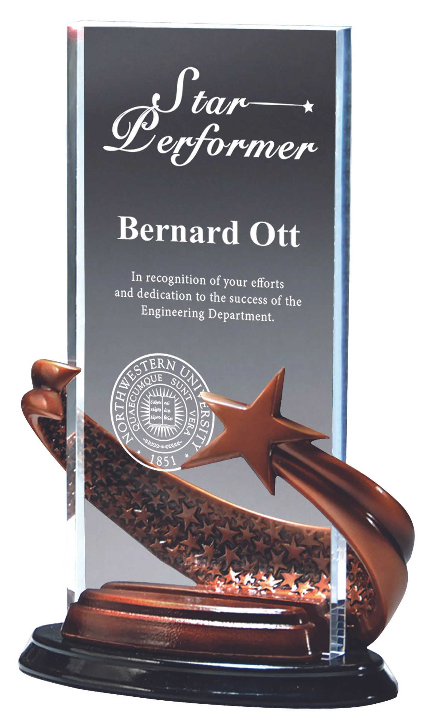 Bronze Brilliance Star Awards- 2 Variants (Includes Engraving)
