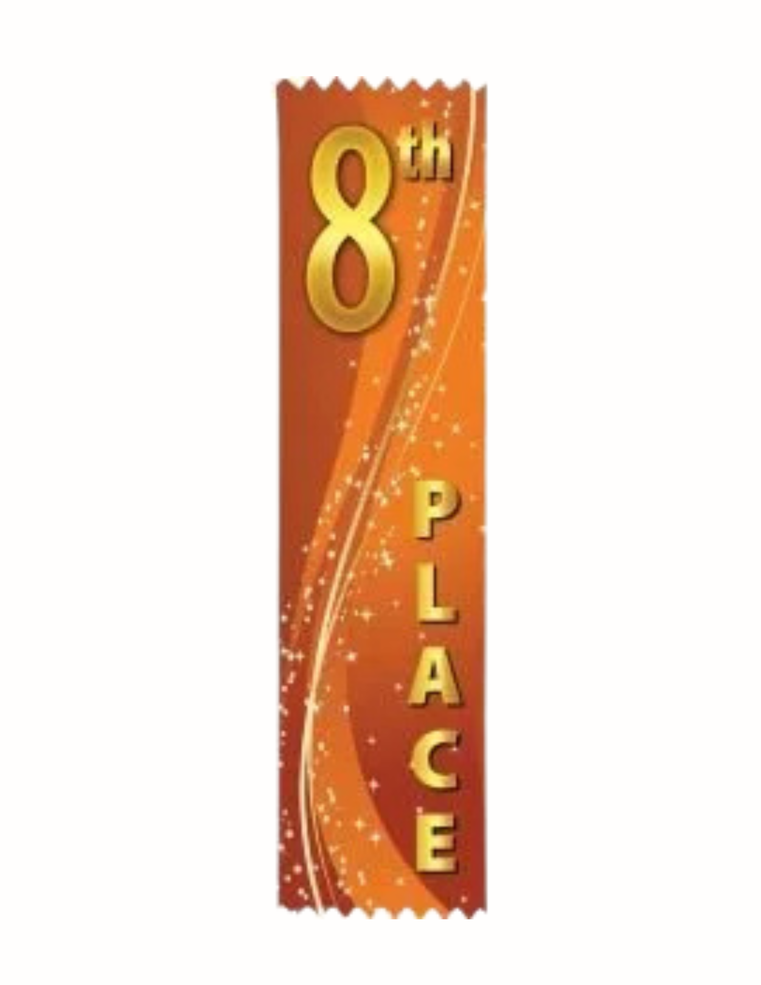 Dazzle 8th place ribbon