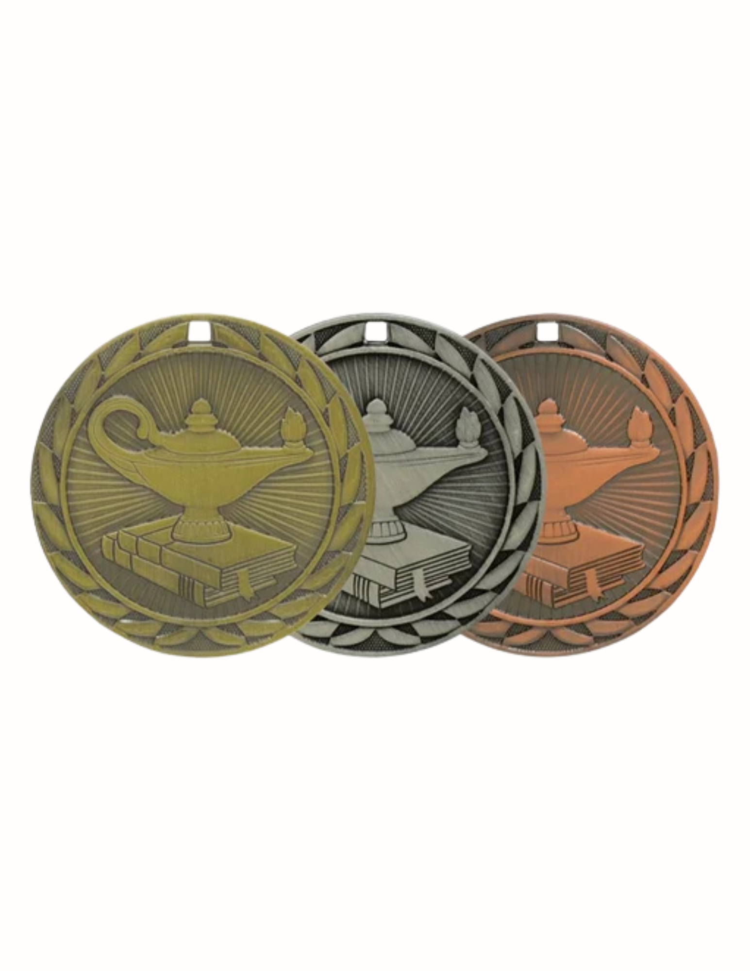 Academic Iron Medal 2" (Includes Ribbon)