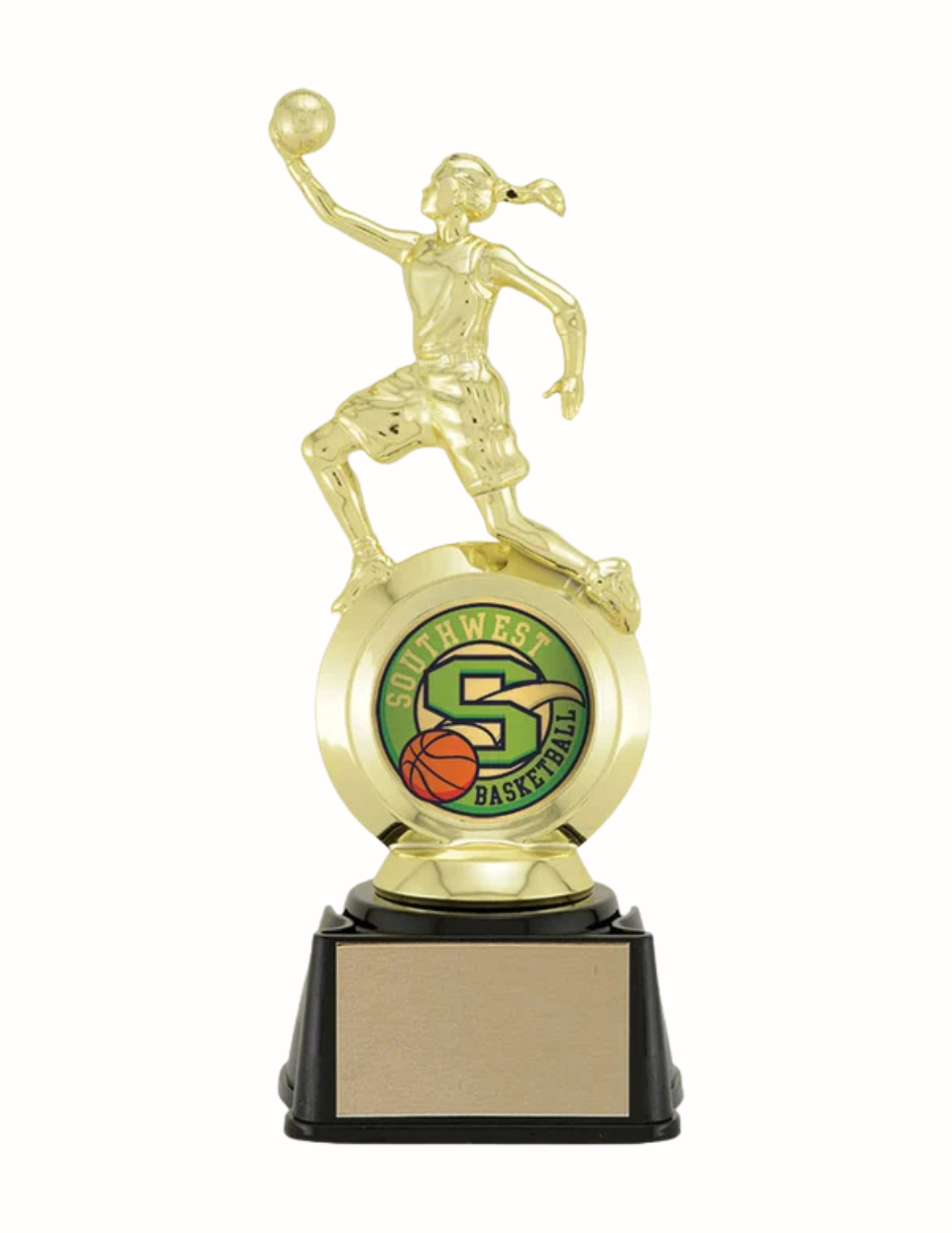 First Choice Female Basketball Trophy 8.25" (Includes Personalization)