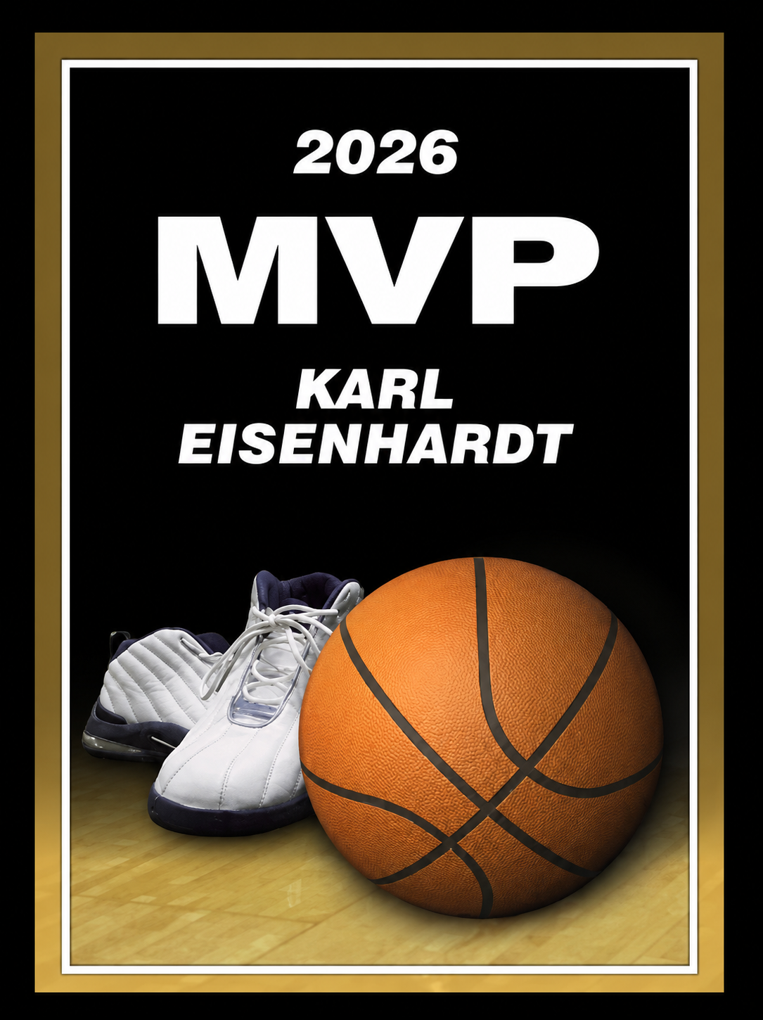 Graphic Basketball Plaque- 3 Sizes (Includes Engraving)