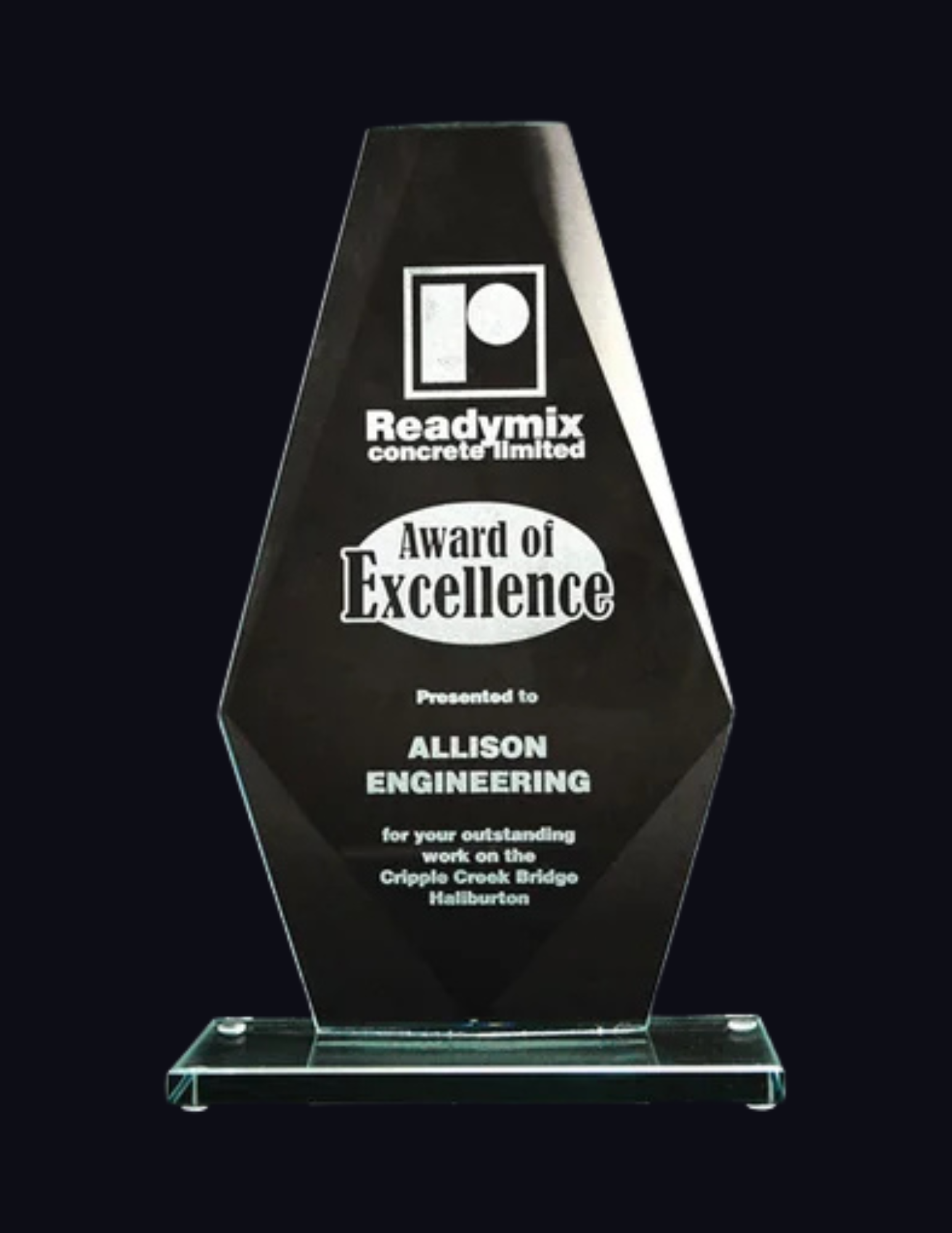 Coulton Glass Award