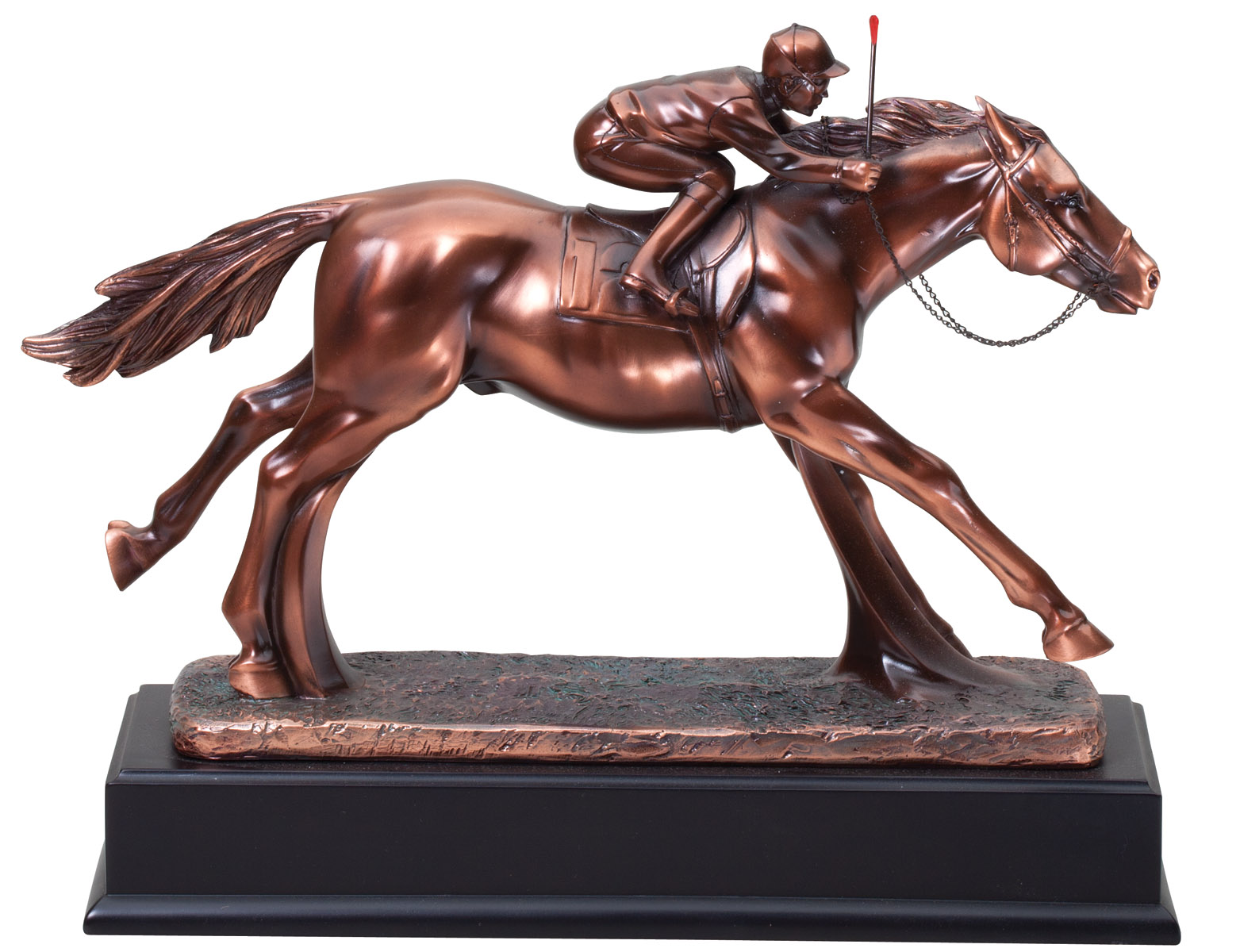 Jockey 12.5x10.5" Horse Award (Includes Engraving)