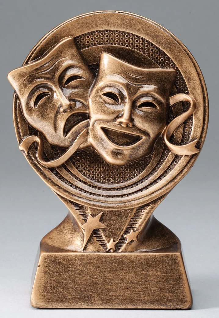 Drama Sculpture 6" (Engraving Included)