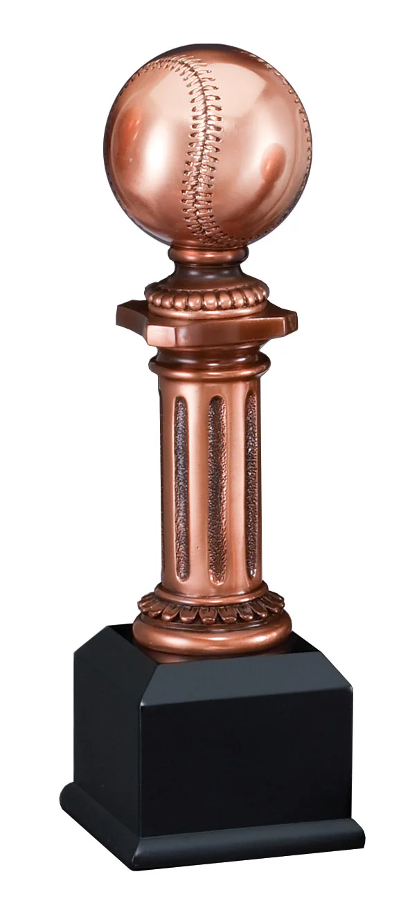 Baseball Podium Resin Trophy 10.5" (Includes Engraving)
