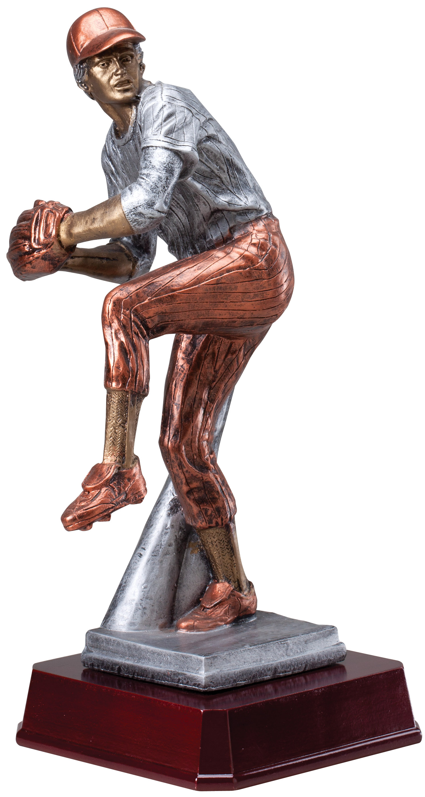 Baseball Pitcher Statue 15.5" (Includes Engraving)