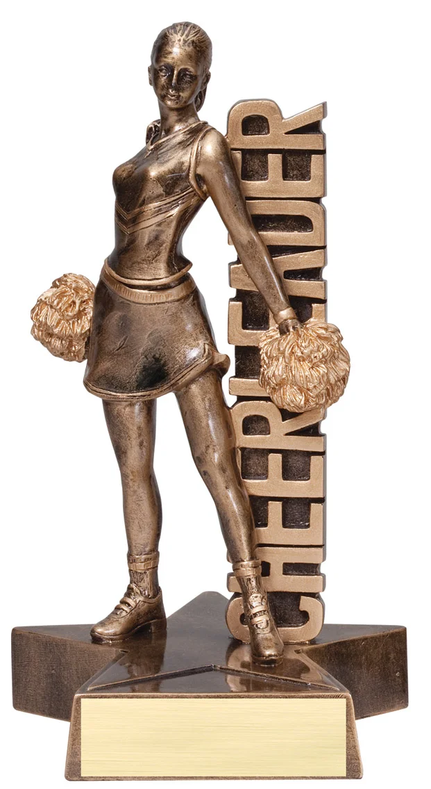 Billboard Cheerleader Resin- 2 Sizes (Includes Engraving)