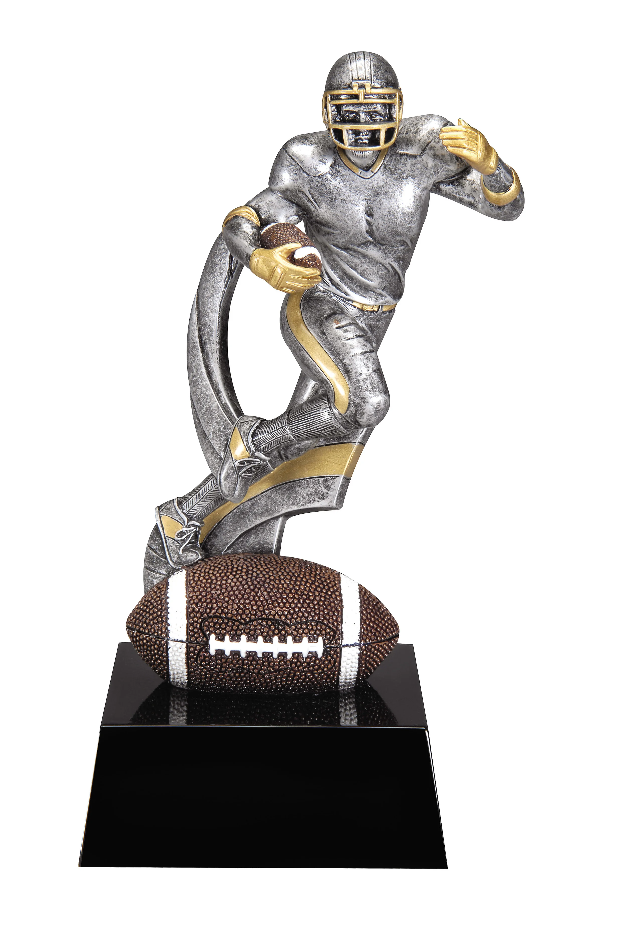 Motion X-treme Football Resin- 3 Sizes (Includes Engraving)