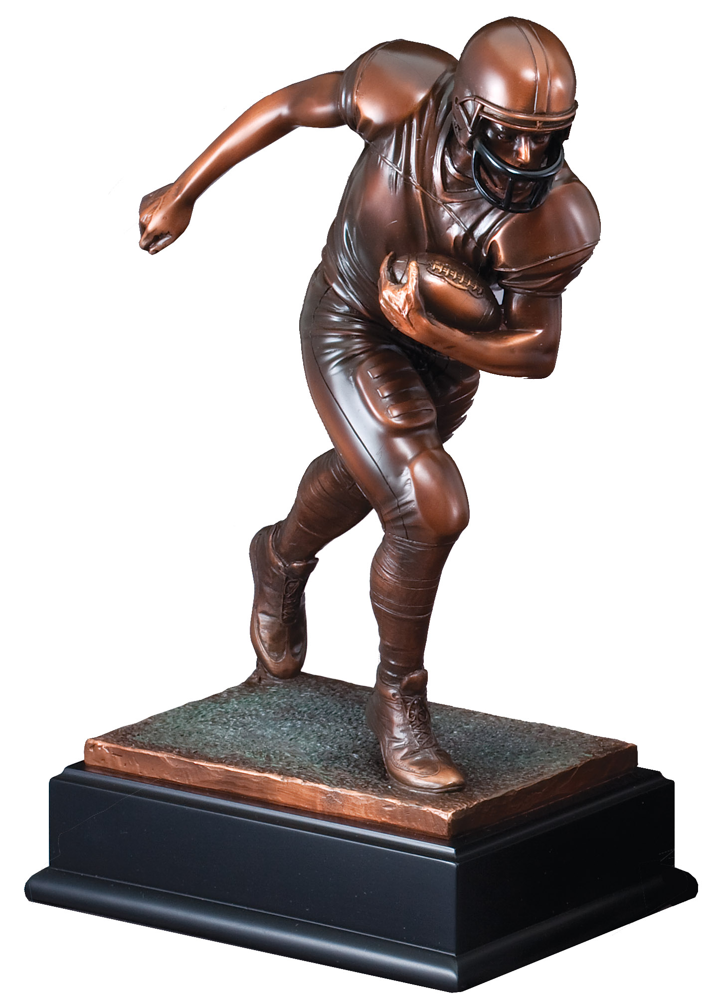 Gallery Bronze Football Statue 13" (Includes Engraving)