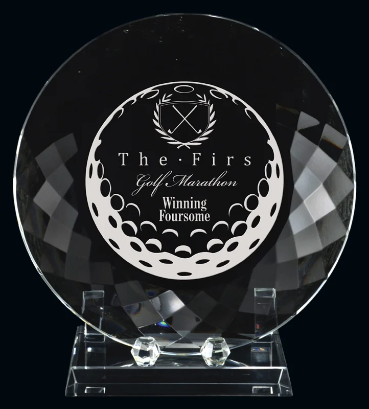 Stratford Crystal Award 8.5" (Engraving Included)