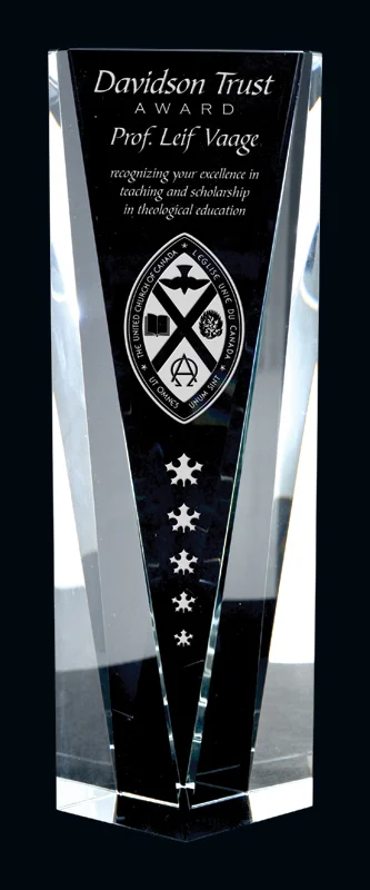Skyline Crystal Award- 2 Sizes (Engraving Included)