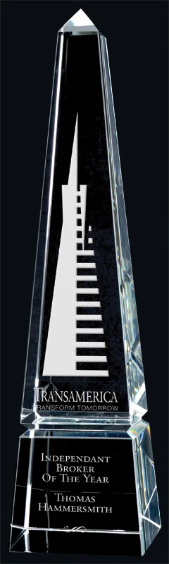 Vespa Crystal Award 10" (Engraving Included)