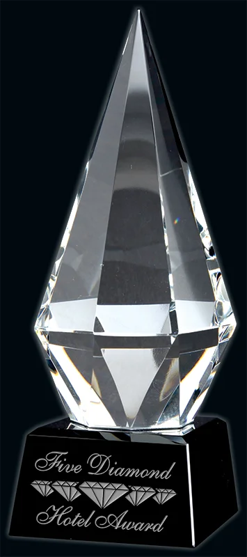 Prism Crystal Award 8.875" (Engraving Included)