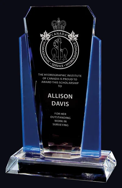 Bethesda Crystal Award- 3 Sizes (Engraving Included)