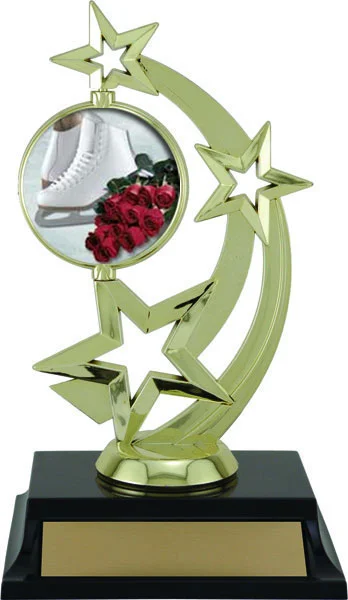 Spinner Figure Skating Trophy 7" (Includes Engraving)