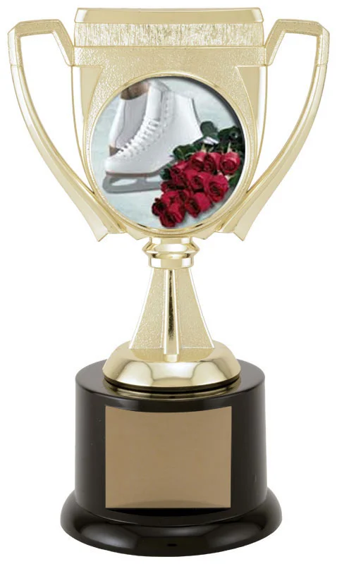 Challenge Cup Figure Skating Trophy 7.5" (Includes Engraving)