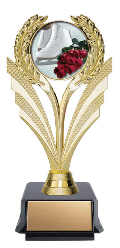Economy Figure Skating Trophy 7.5" (Includes Engraving)