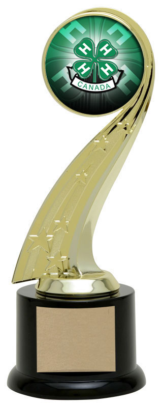 Stargazer 4-H Trophy 8.75" (Includes Engraving)