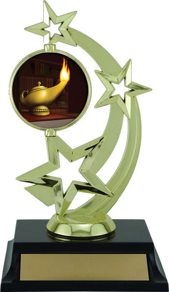 Spinner Academic Trophy 7" (Includes Engraving)